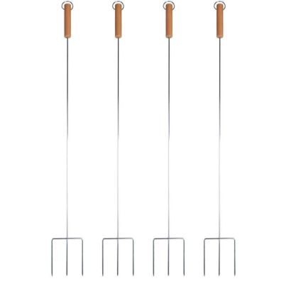Pique chamallow à griller (Lot de 4 )