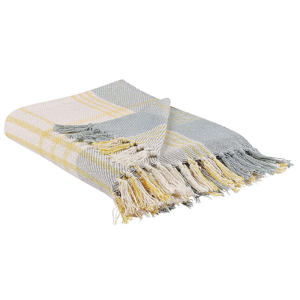 Couverture BETALI Coton 125 × 150 cm Jaune