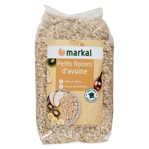 Idée pratique:Flocon d'avoine petit bio Markal - 500 g