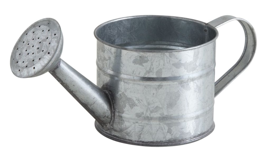 Petit arrosoir déco 75cl en zinc