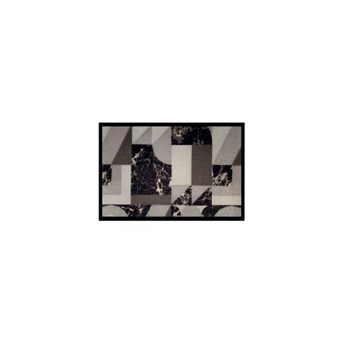 Pour mieux aménager votre jardin:Tapis absorbant imprimé Marbre Géo sweet sol - 40 X 60 cm