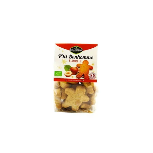 Extérieur sélection：Biscuits p'tit bonhomme à la noisette Belledonne - 150 g