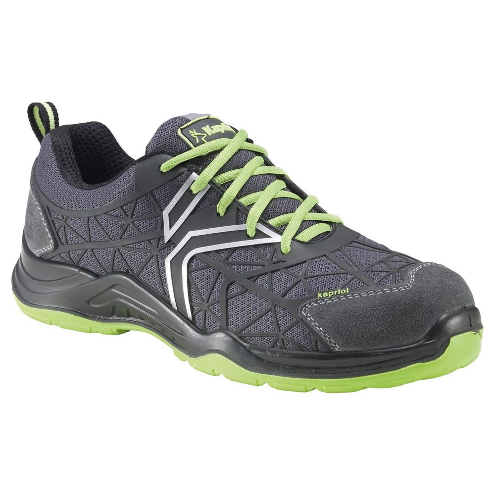 CENTRALE BRICO Chaussures de sécurité basses KAPRIOL Spider, coloris noir/vert T45
