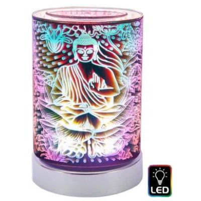 Lanterne lumineuse avec Led Bouddha