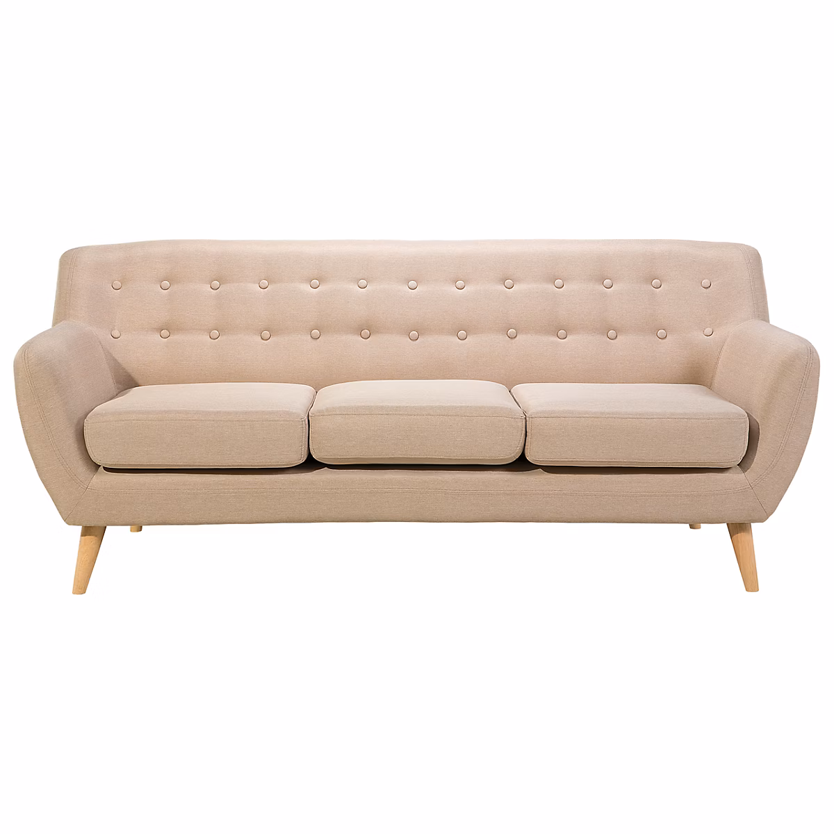 Canapé 3 places MOTALA Tissu Beige – Réf. FUELUXABN1992409234