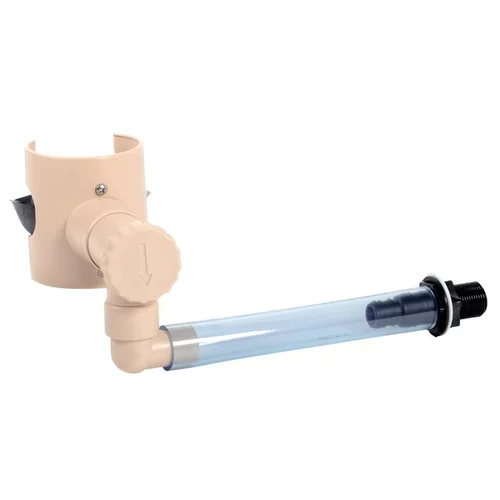 Utile pour le jardin：Kit Collecteur Capt’eau pour gouttière ronde couleur sable