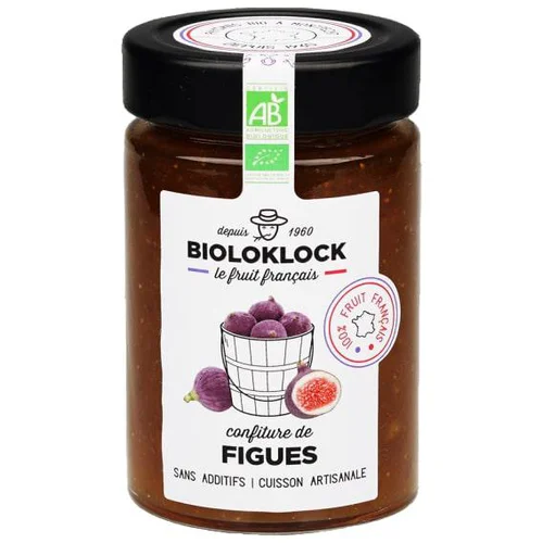 Maison & jardin:Confiture de figues bio en pot de verre Bioloklock - 230 g
