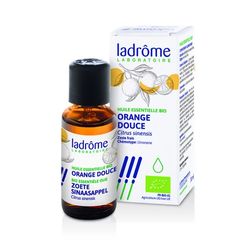 Une solution pour l’extérieur:Huile Essentielle orange douce bio Ladrôme - 30 ml