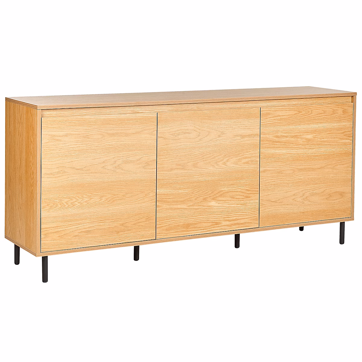 Buffet scandinave en panneau de particules de bois clair NIKEA