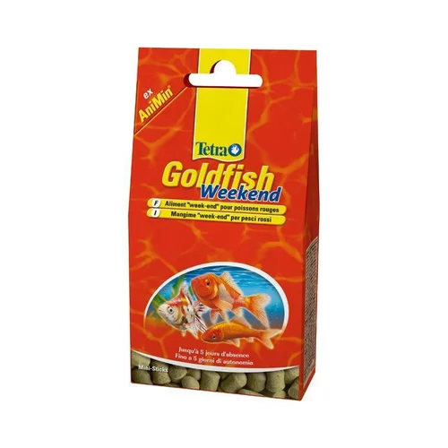 Pour vos aménagements extérieurs:Tetra Goldfish Weekend
