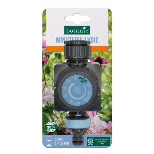 Choix pratique：Minuterie d'arrosage 1 voie botanic® - Durée de fonctionnement 0 à 120 min