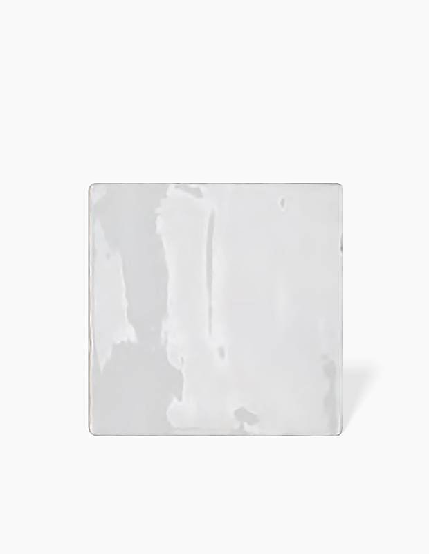Carrelage faïence murale pâte blanche Epopée Blanc 13 × 13 cm pour intérieur – MK2305259