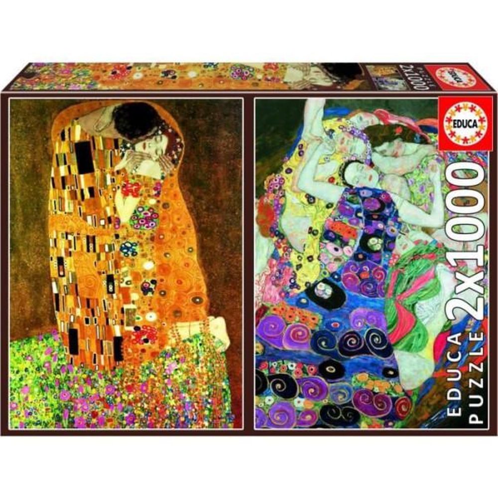 EDUCA Puzzle 1000 pieces gustav klimt - educa - tableaux et peintures