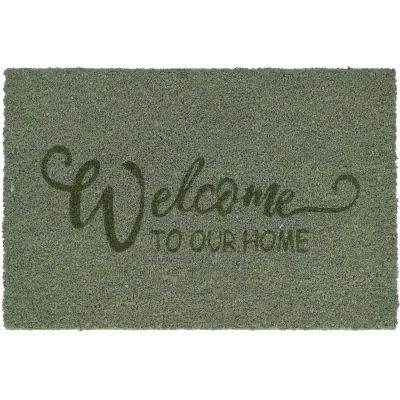 Paillasson en fibres de coco Welcome (Vert)