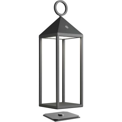 Lanterne en aluminium 47 cm (Anthracite)