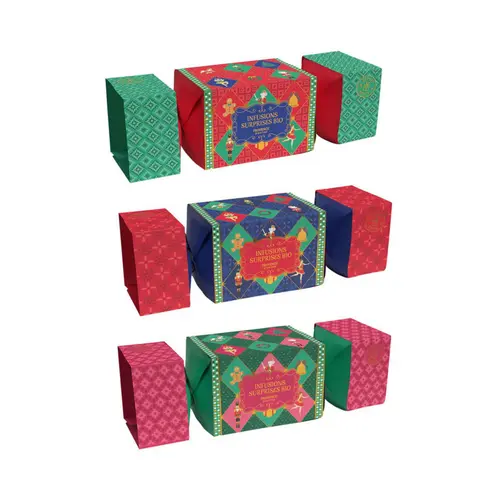 Pour un jardin accueillant:Cracker secret santa bio Provence d'Antan - 10 g dans un étui en carton 19 x 6 cm
