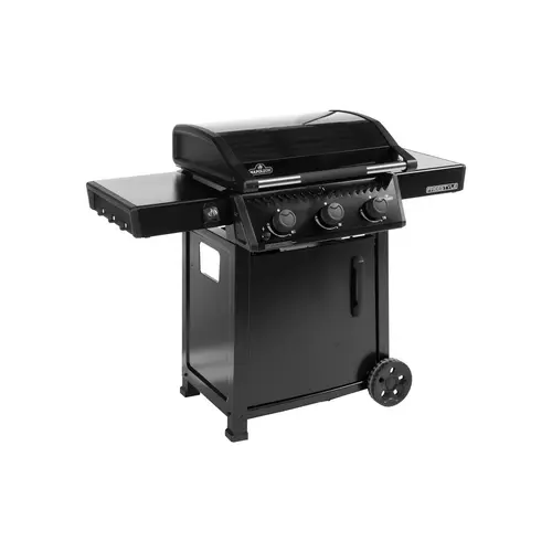 Pour profiter du jardin:Plancha Freestyle 24 sur chariot coloris noir en inox Napoleon - 63,5 x 135 x 107 cm