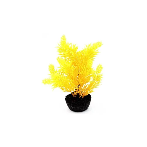 Sélection pratique:Arbre jaune en plastique petit modèle 18 cm