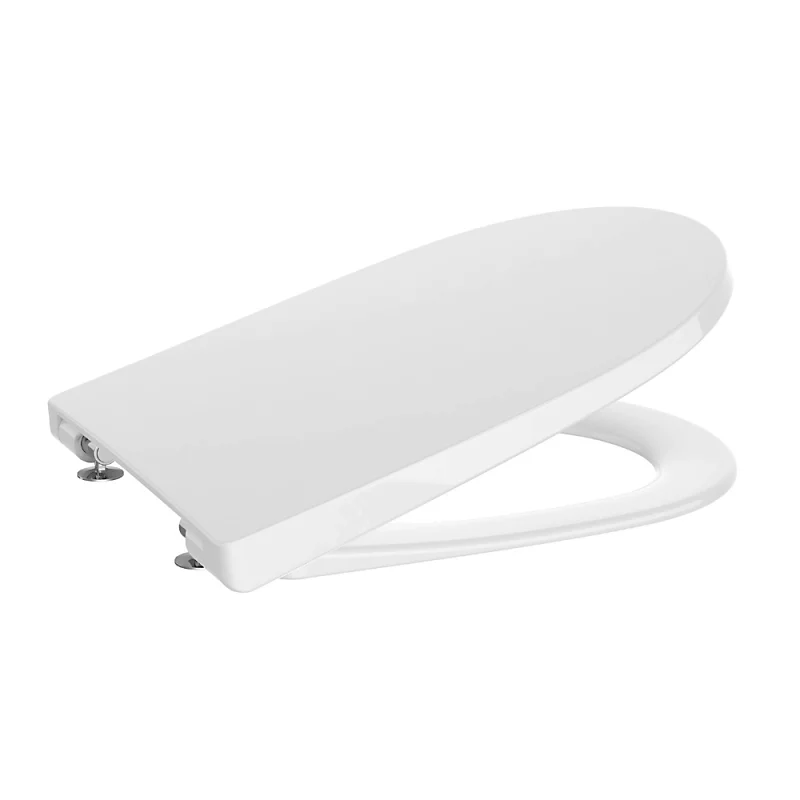 Abattant WC standard rond ROCA Ona blanc brillant | WC