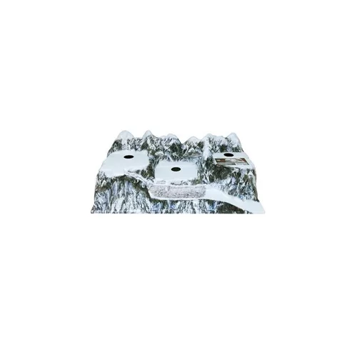 Extérieur adapté：Base de Village de Noël Dolomites 78x38 cm