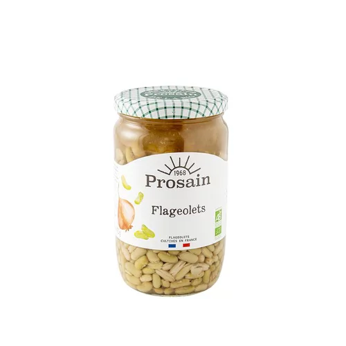 Jardin à équiper:Flageolets bio en bocal de 660 g