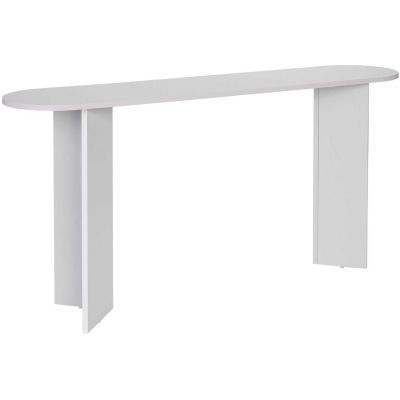 Console moderne en aggloméré Sira (Blanc)