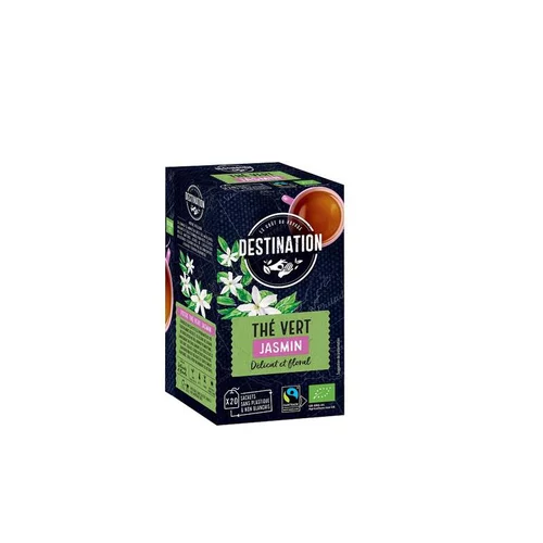 Loisirs jardin:Thé vert jasmin en boîte Destination Sri Lanka - 35 g