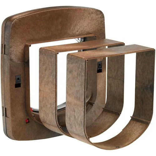 Mon jardin:Tunnel d'extension de porte pour chatière chat coloris marron PetSafe Stawell