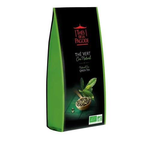Pratique extérieur:Thé vert Grand Cru Naturel - 100 g