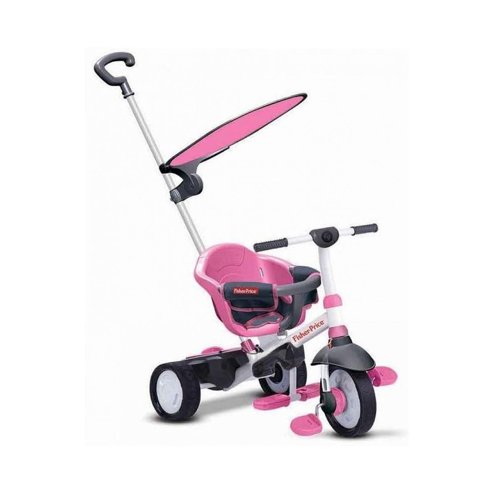 SMARTRIKE Tricycle Fisher Price 3 en 1 Charm Rose