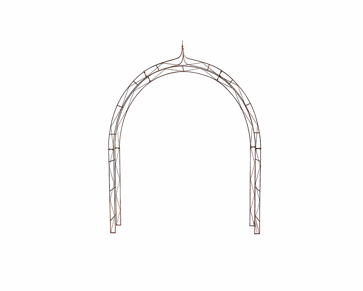 Arche de jardin HANNAH – 180 cm rouiller