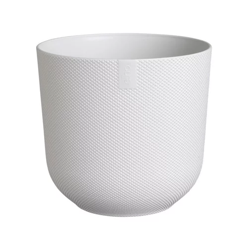 Solution extérieur：Cache-pot coloris blanc Jazz Elho - Ø 26 cm