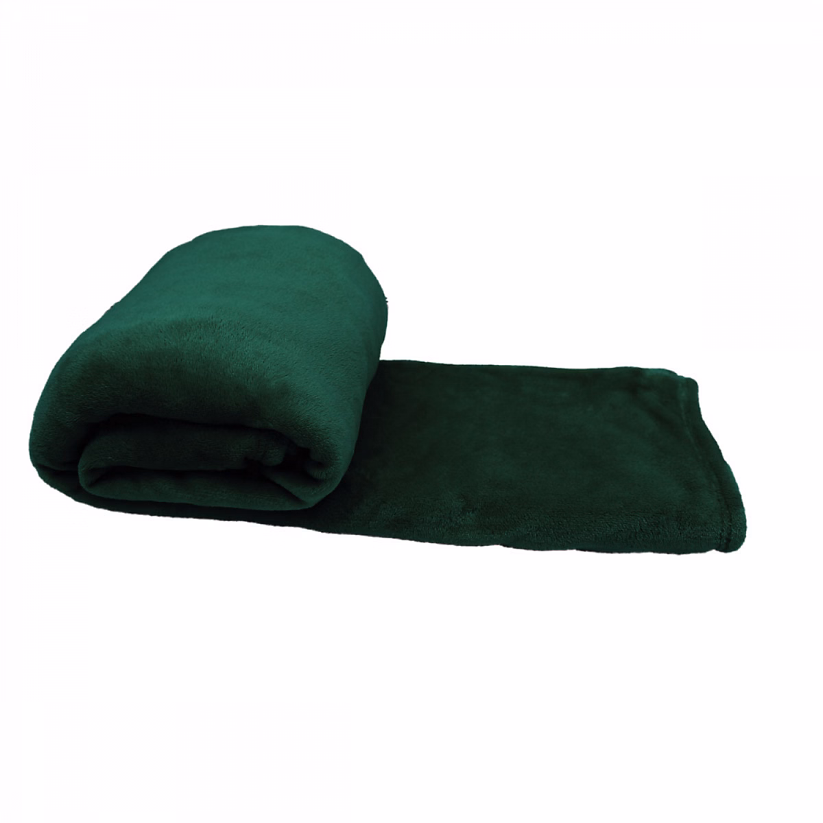 Couverture – plaid polaire 150 × 200 cm en flanelle ultra doux, Vert, Vivezen