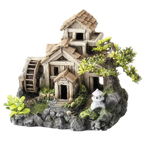 Extérieur adapté：Décor d'aquarium action decor bonsai mill coloris multicolore en résine de polyester - 260 x 165 x 205 cm