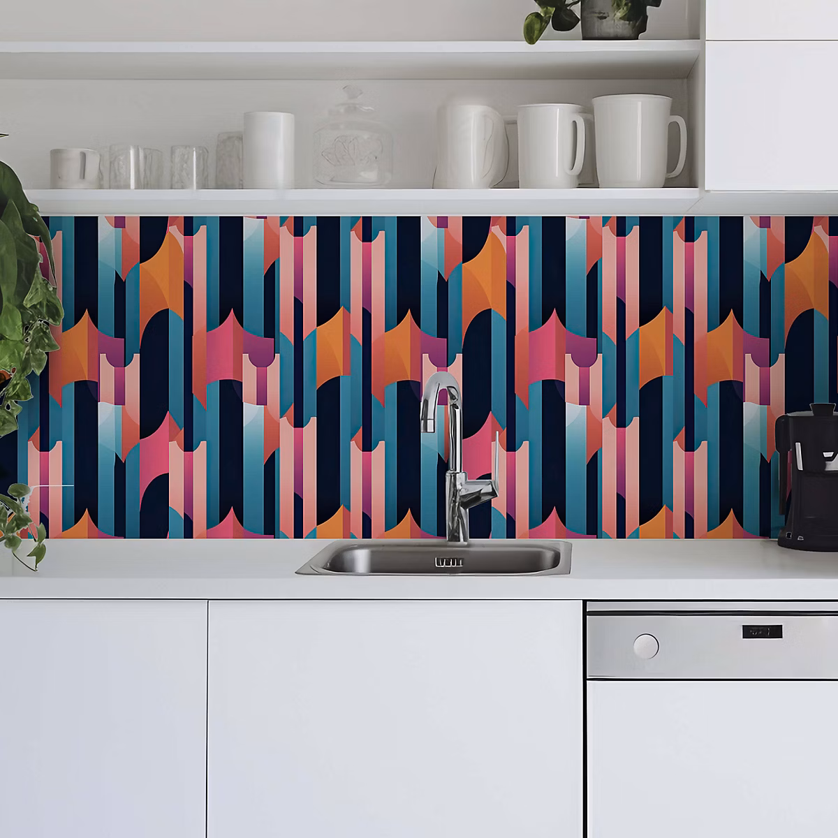 Crédence adhésive déco design 40 × 200cm