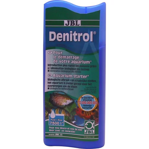 Idéal pour l’extérieur:Bactéries pour aquarium Dénitrol. Le flacon de 250 ml