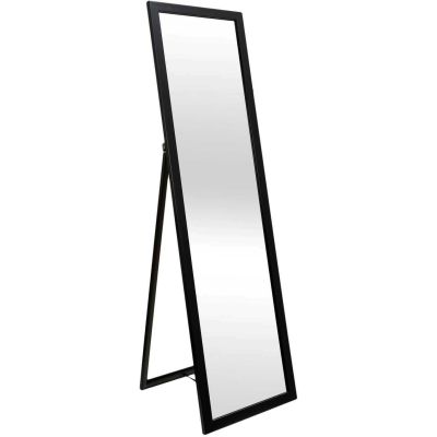 Miroir sur pied Essentiel 35 x 3 x 124 cm (Noir)