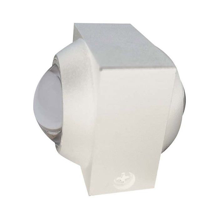 Applique Murale LED COB – SILUMEN | Double Faisceaux | Blanc | 2W | IP54