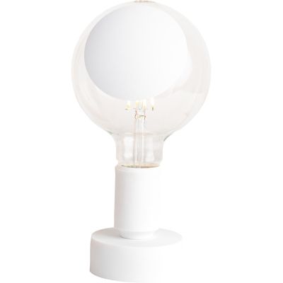 Lampe design à poser en silicone Tavolotto (Blanc)