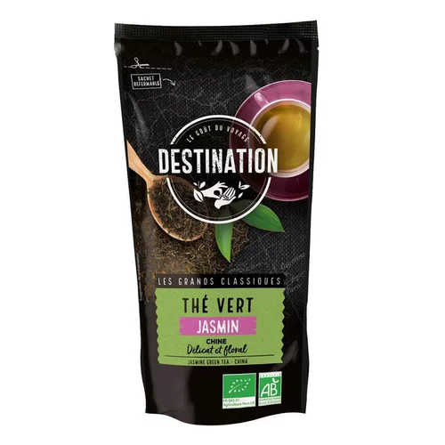 Facile au jardin:The vert fleur de jasmin sachet 100 g