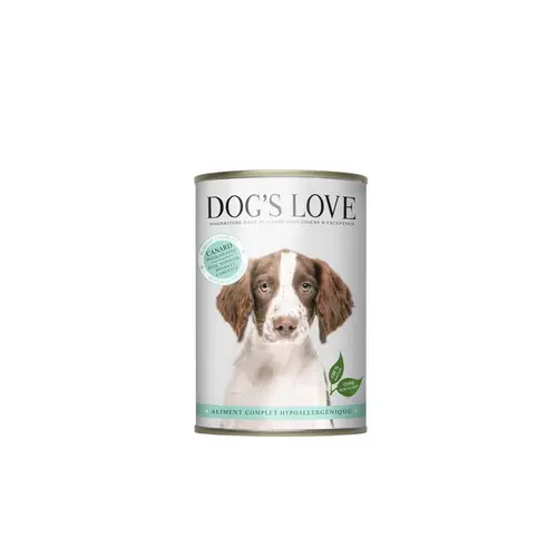 Un essentiel du jardin：Pâtée pour chien hypoallergénique - boite de 400 g