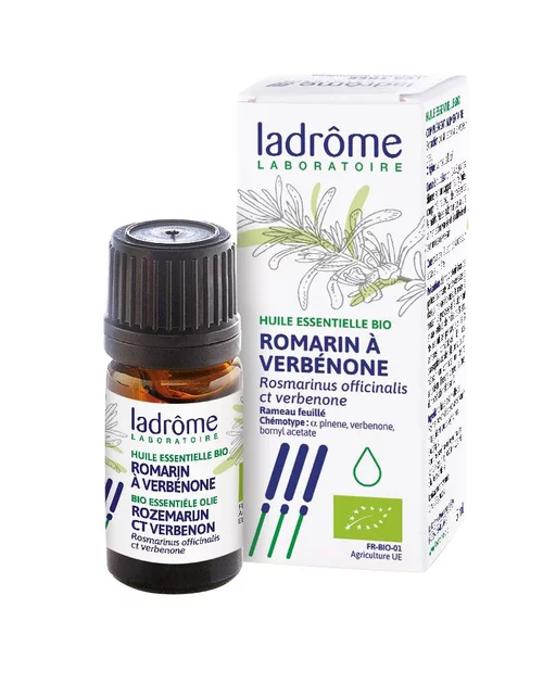 Équipement au jardin：Huile essentielle bio de Romarin à verbénone Ladrôme - 10 ml