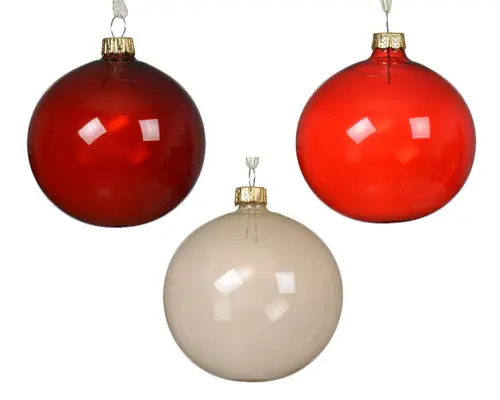 Bien pensé jardin:Boule en verre translucide - Ø 8 cm