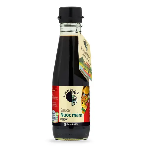 Jardin confort plus：Sauce nuoc-mam veggie bio Autour du riz - 200 ml