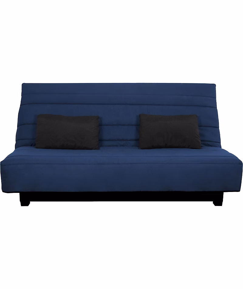 DUNLOPILLO Banquette clic clac 2 places – Marine, ReVEUR