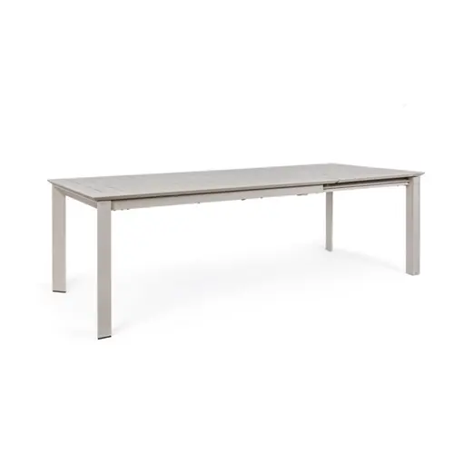 Le compagnon de vos extérieurs:Table de jardin extensible Bizzotto Konnor Rastin - 160/240 x 100 cm