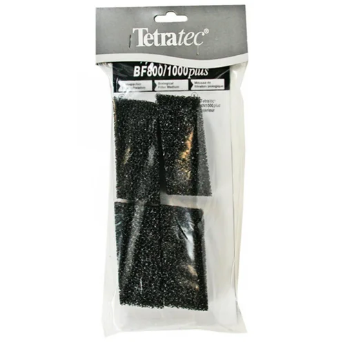 Pour les espaces verts:Mousse filtre spécial IN 800/1000 Plus, TETRA - lot de 4