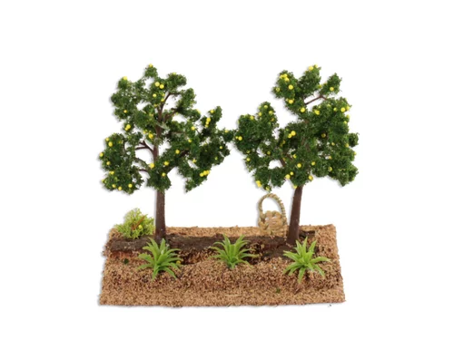 Simple dehors：Verger avec Citronniers 14x9x13 cm Bois Multicolore