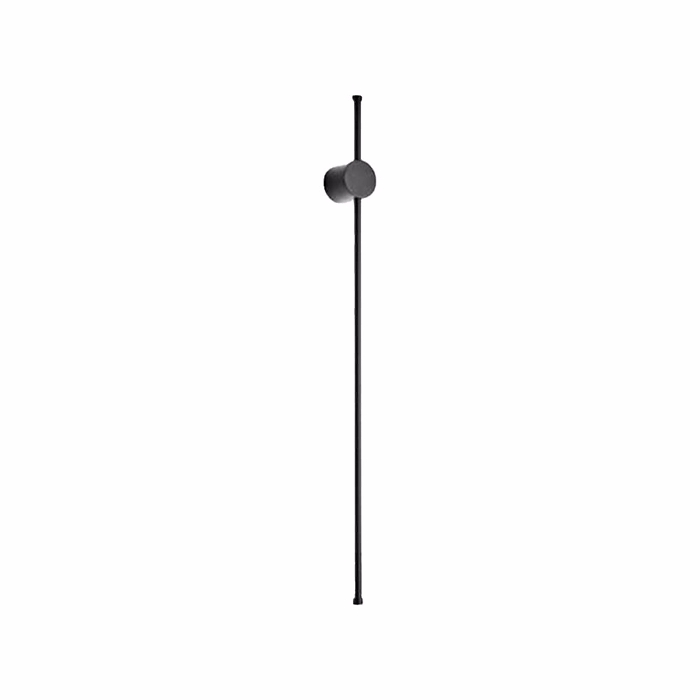 Luminaire et éclairage intérieur – Clock Applique Led En Aluminium 20W 3000K Perenz 97 Cm Noir
