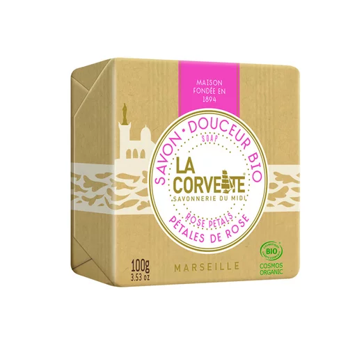 Malin pour le jardin:Douceur bio pétales de rose La Corvette - 100 g